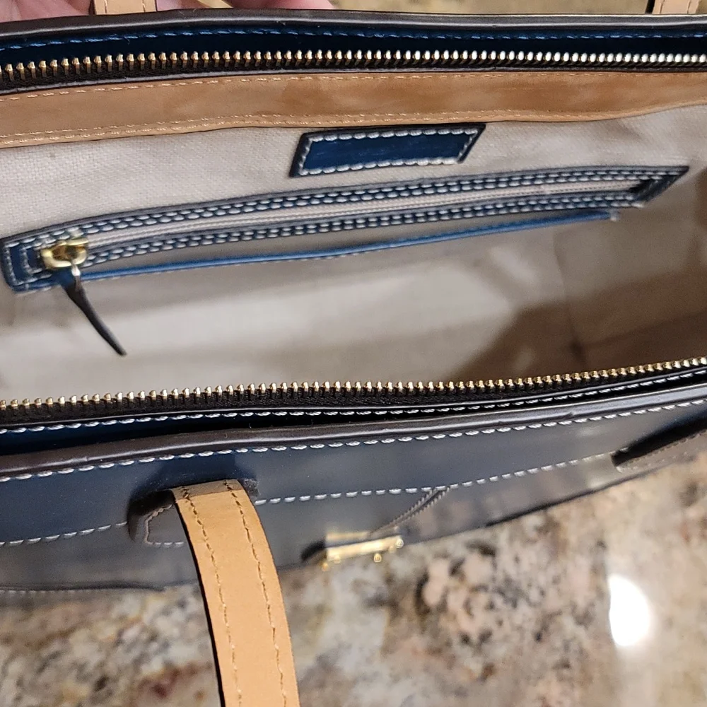 Dooney and Bourke Leather Tote - Picture 11 of 16